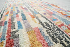 Rugs Multicolor Homemade Runner Rug | Moroccan Runner Rugs Illuminate Collective