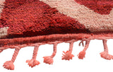 Rugs Red Diamond Moroccan Rugs | Homemade Runner Rug Illuminate Collective