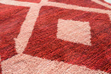 Rugs Red Diamond Moroccan Rugs | Homemade Runner Rug Illuminate Collective