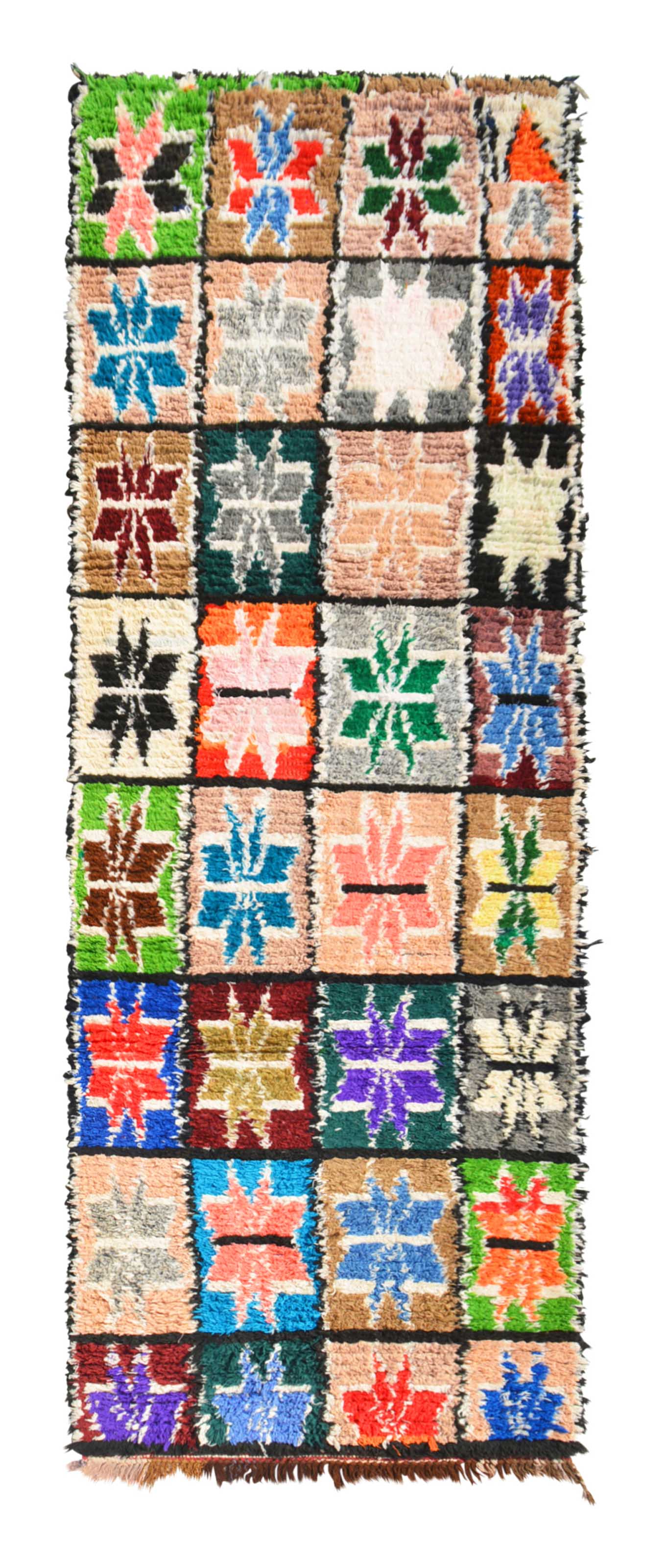 Rugs Vintage Moroccan Rug - Runner Rug - SpringAir Berber Rug Illuminate Collective