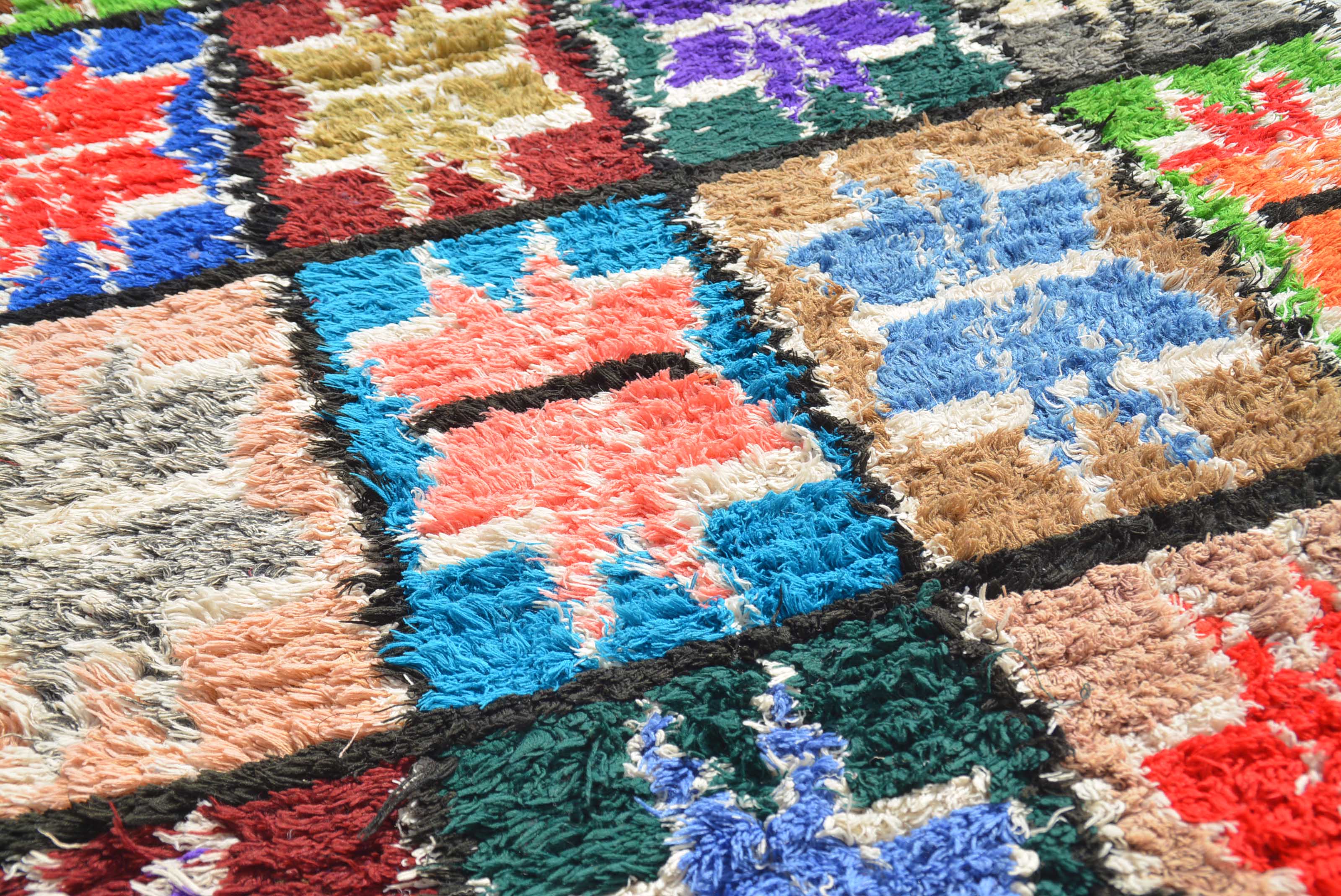 Rugs Vintage Moroccan Rug - Runner Rug - SpringAir Berber Rug Illuminate Collective