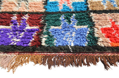 Rugs Vintage Moroccan Rug - Runner Rug - SpringAir Berber Rug Illuminate Collective