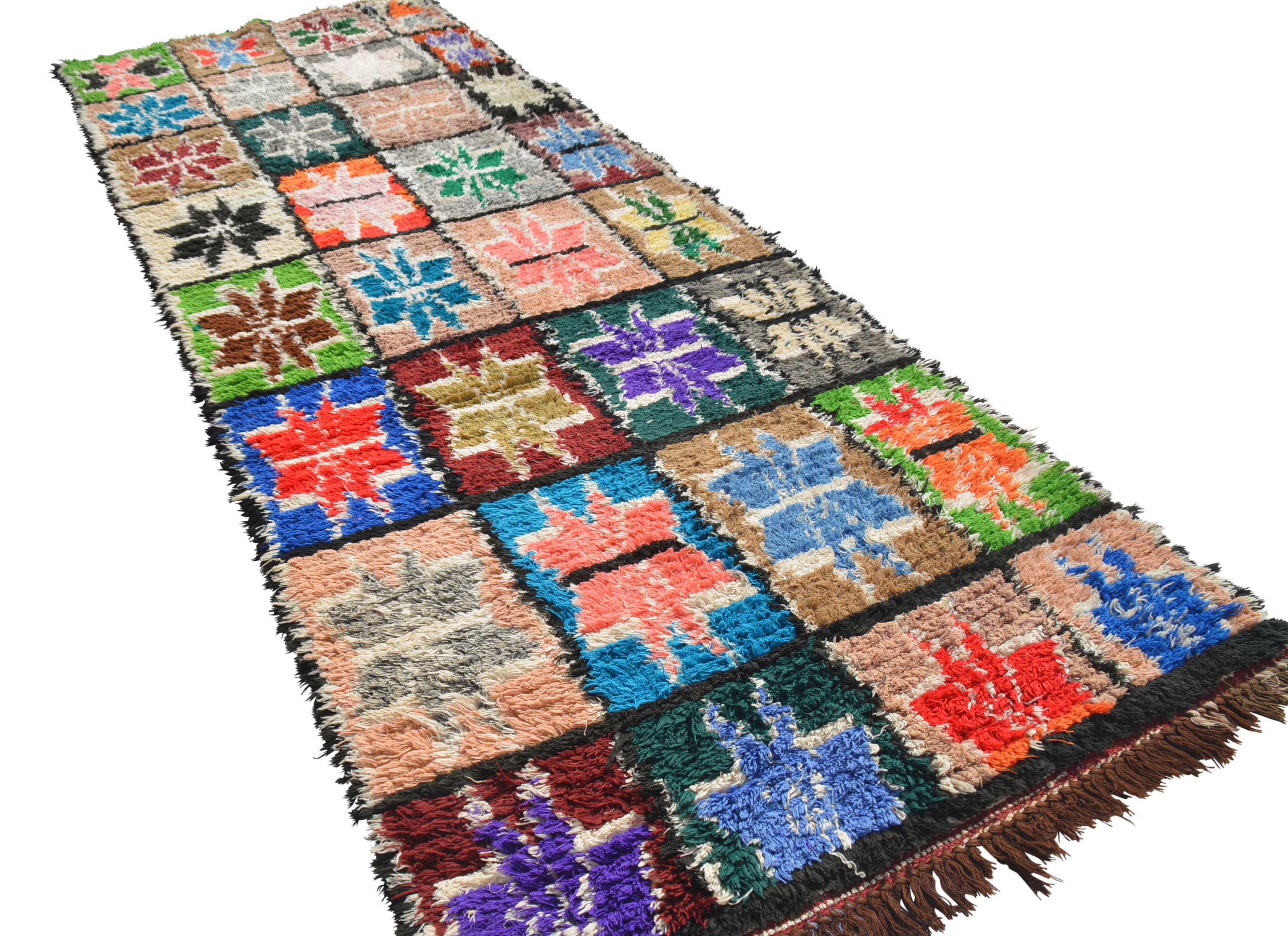 Rugs Vintage Moroccan Rug - Runner Rug - SpringAir Berber Rug Illuminate Collective