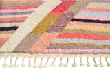 Santa Rose - Santa Pink Handmade Rug - Add a touch of holiday cheer to your home