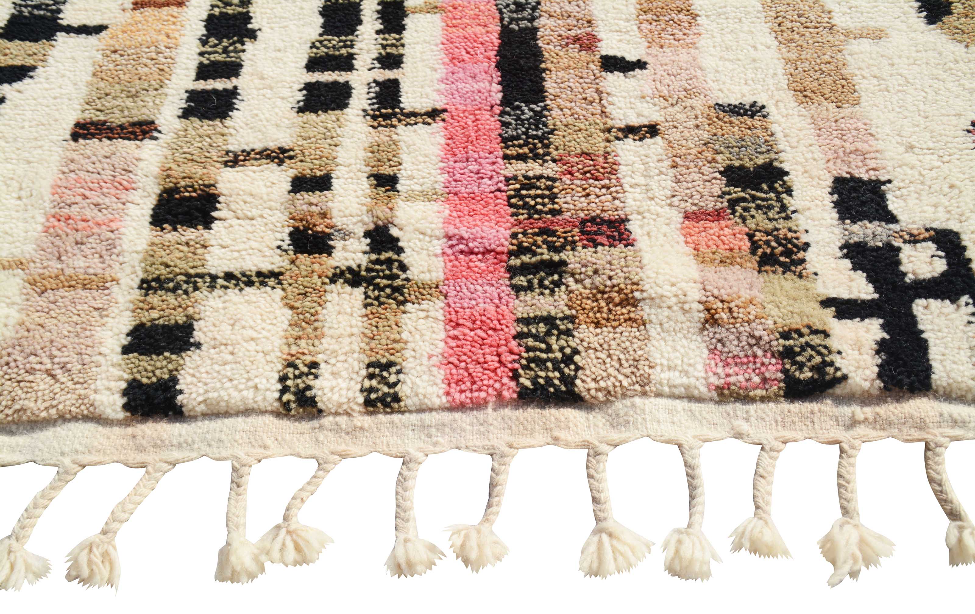 Shop Pink Azilal Handmade Rug | Pink Moroccan Rug 
