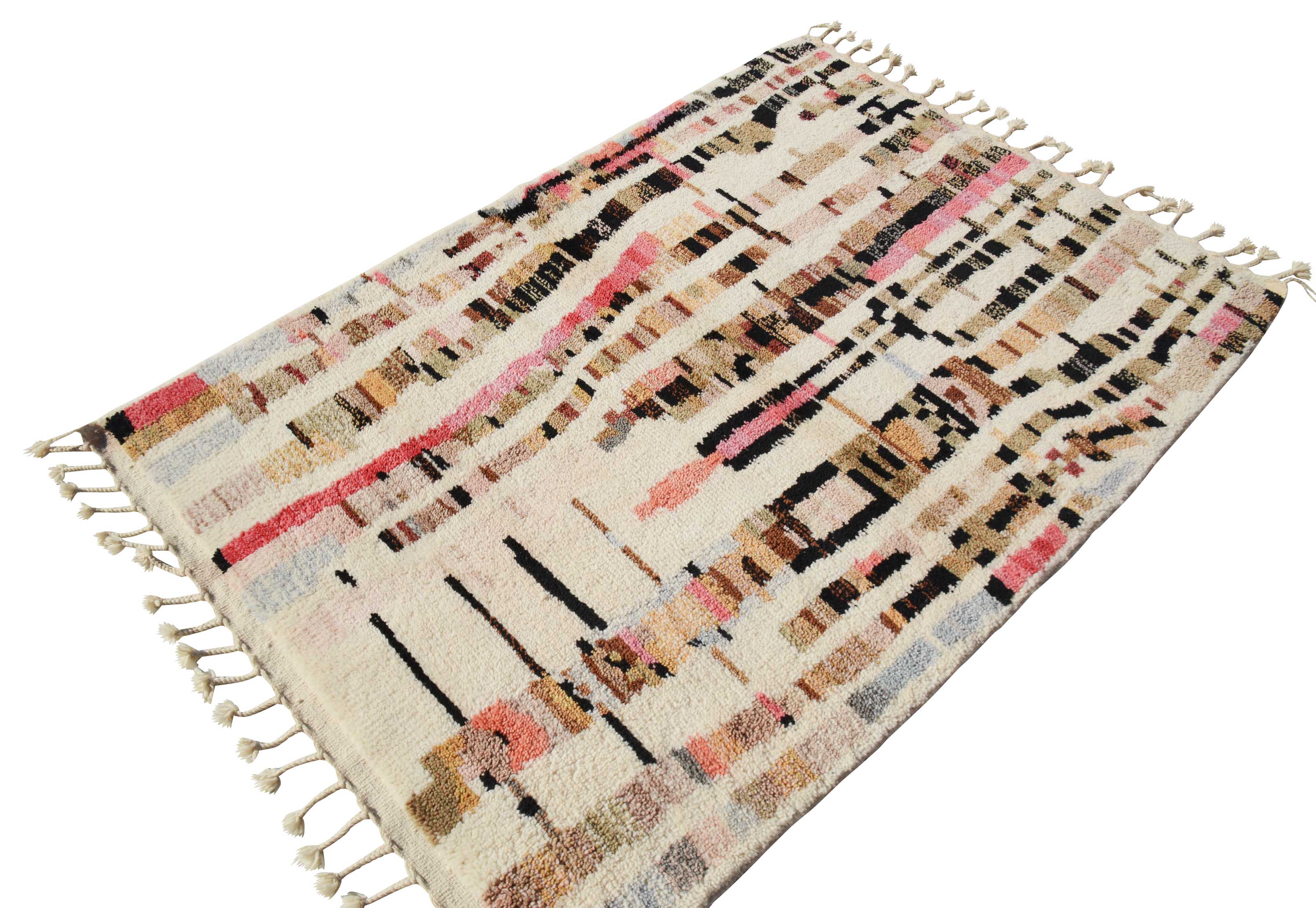 Shop Pink Azilal Handmade Rug | Pink Moroccan Rug 