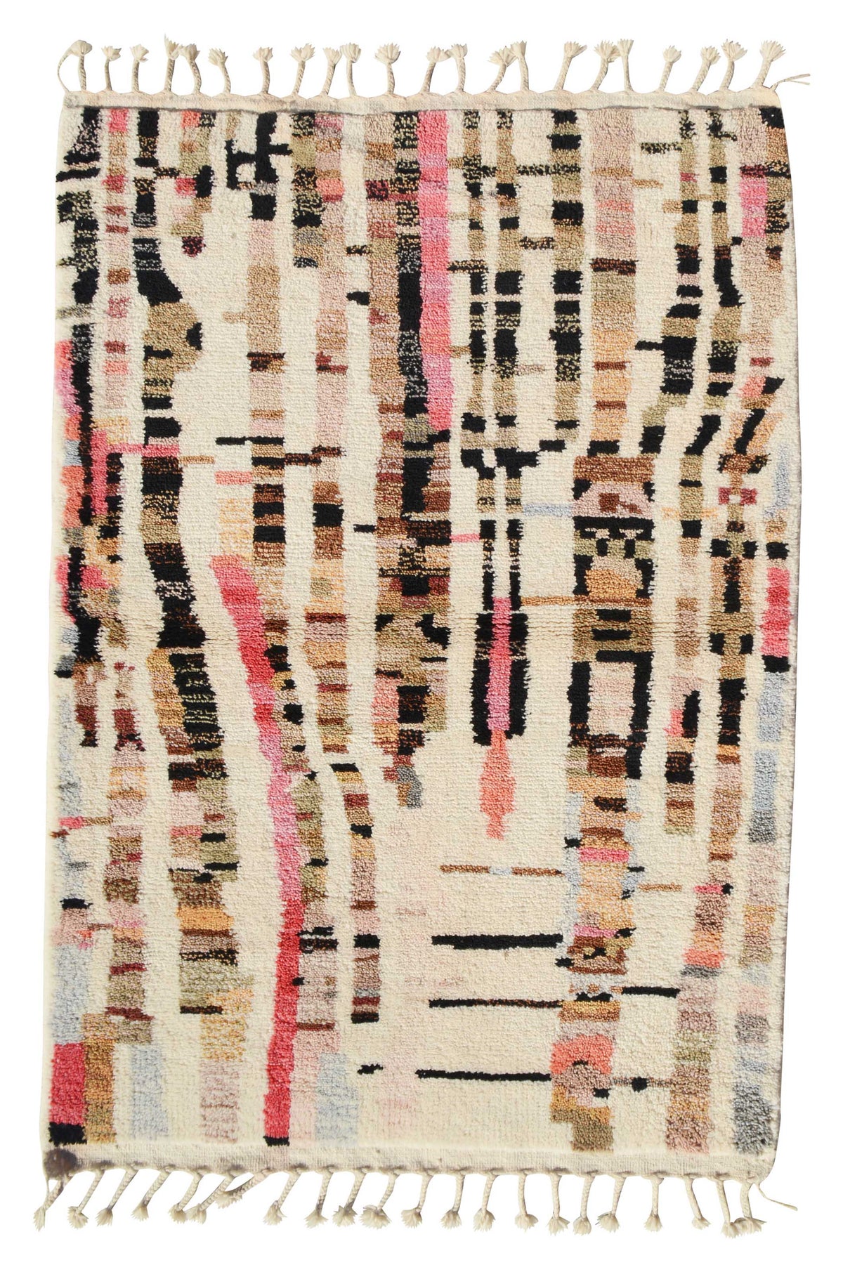 Shop Pink Azilal Handmade Rug | Pink Moroccan Rug 