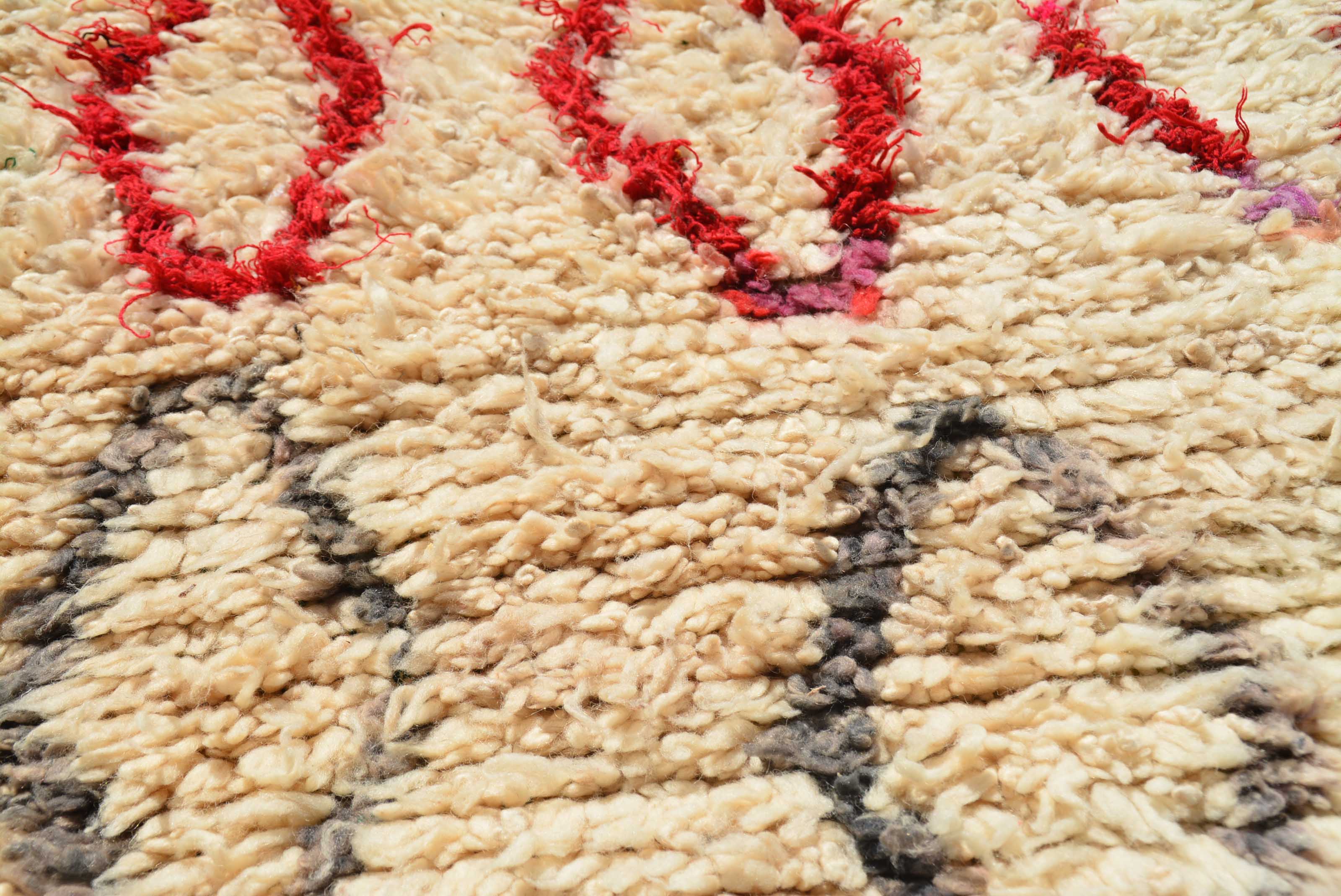 Small Vintage Moroccan Rug | Small Size Berber Rug | Illuminate Collective
