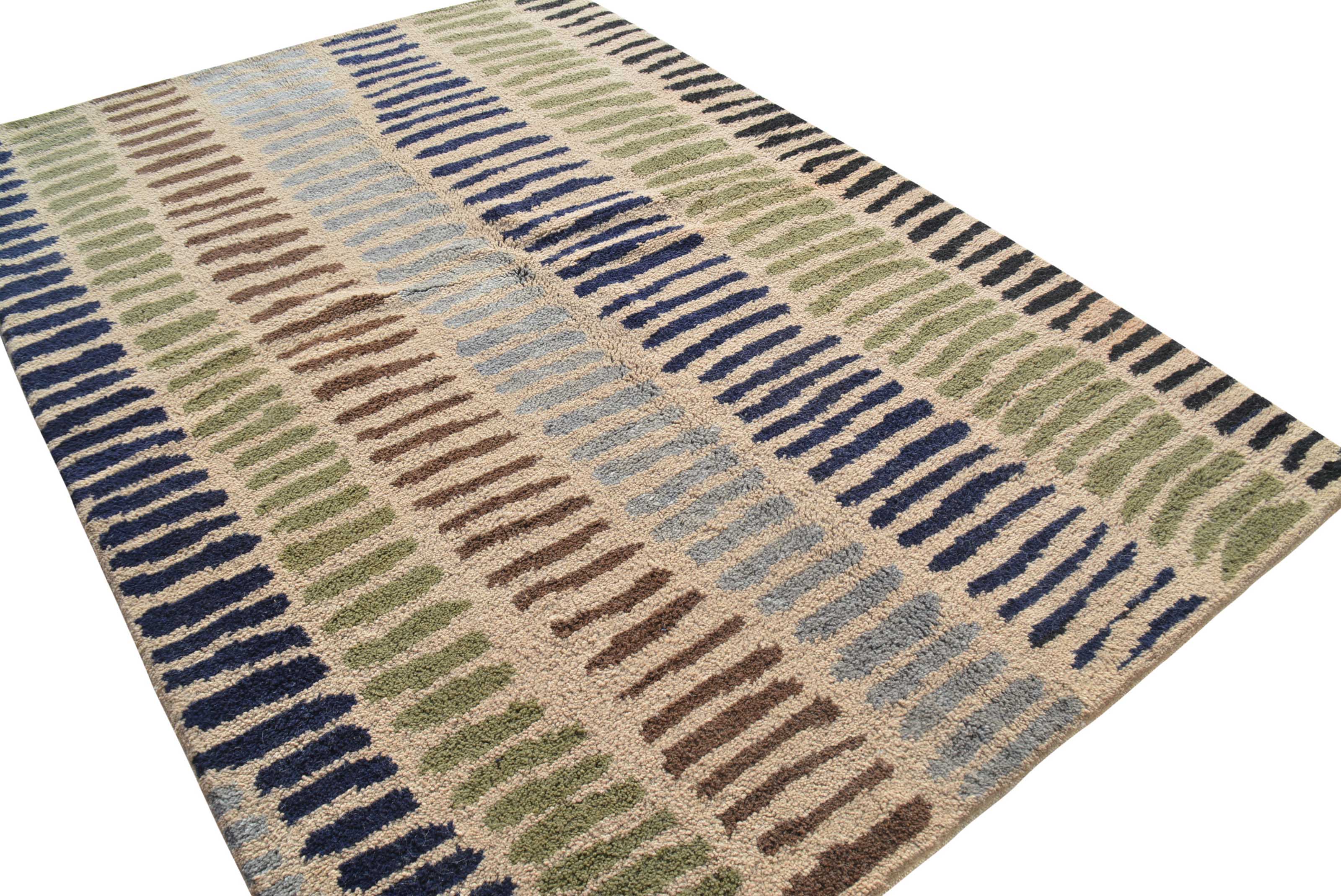Timeless Waves Handmade Moroccan Rug