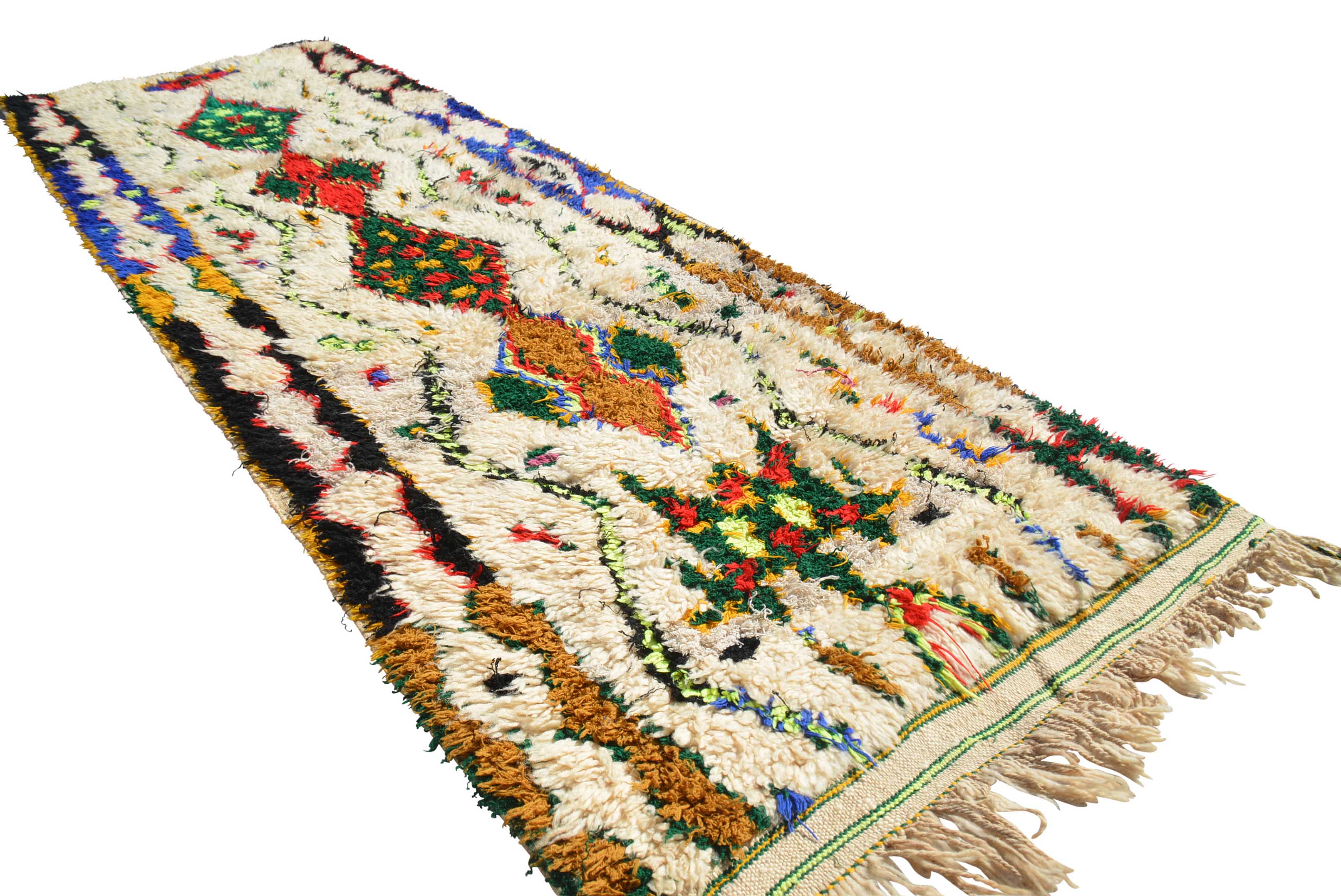 Vintage Bathroom Rug | Vintage Floral Area Rugs | Moroccan Style Rug | Illuminate Collective