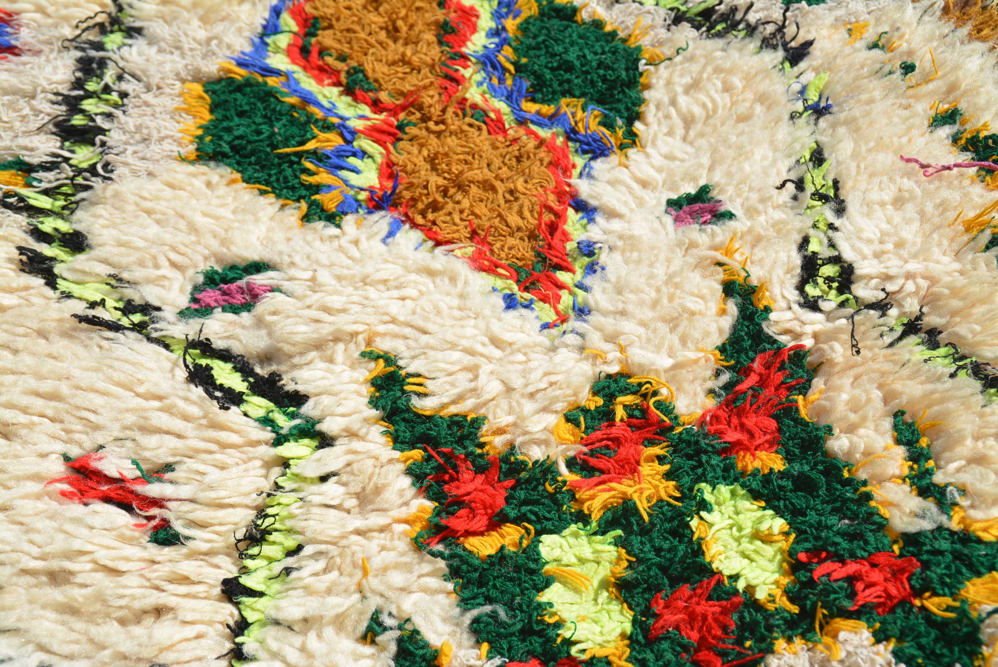 Vintage Bathroom Rug | Vintage Floral Area Rugs | Moroccan Style Rug | Illuminate Collective