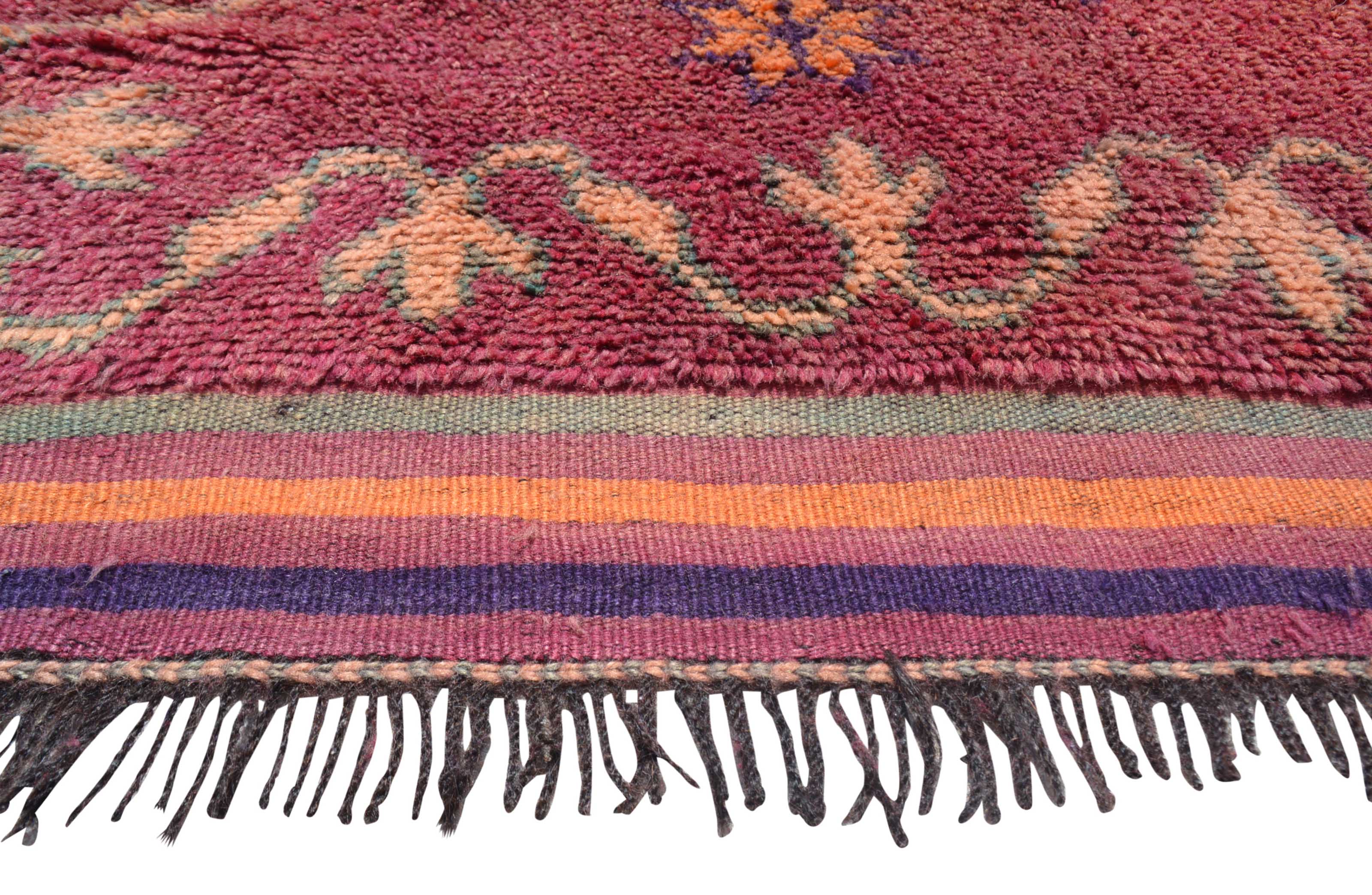 Vintage Berber Moroccan Rug