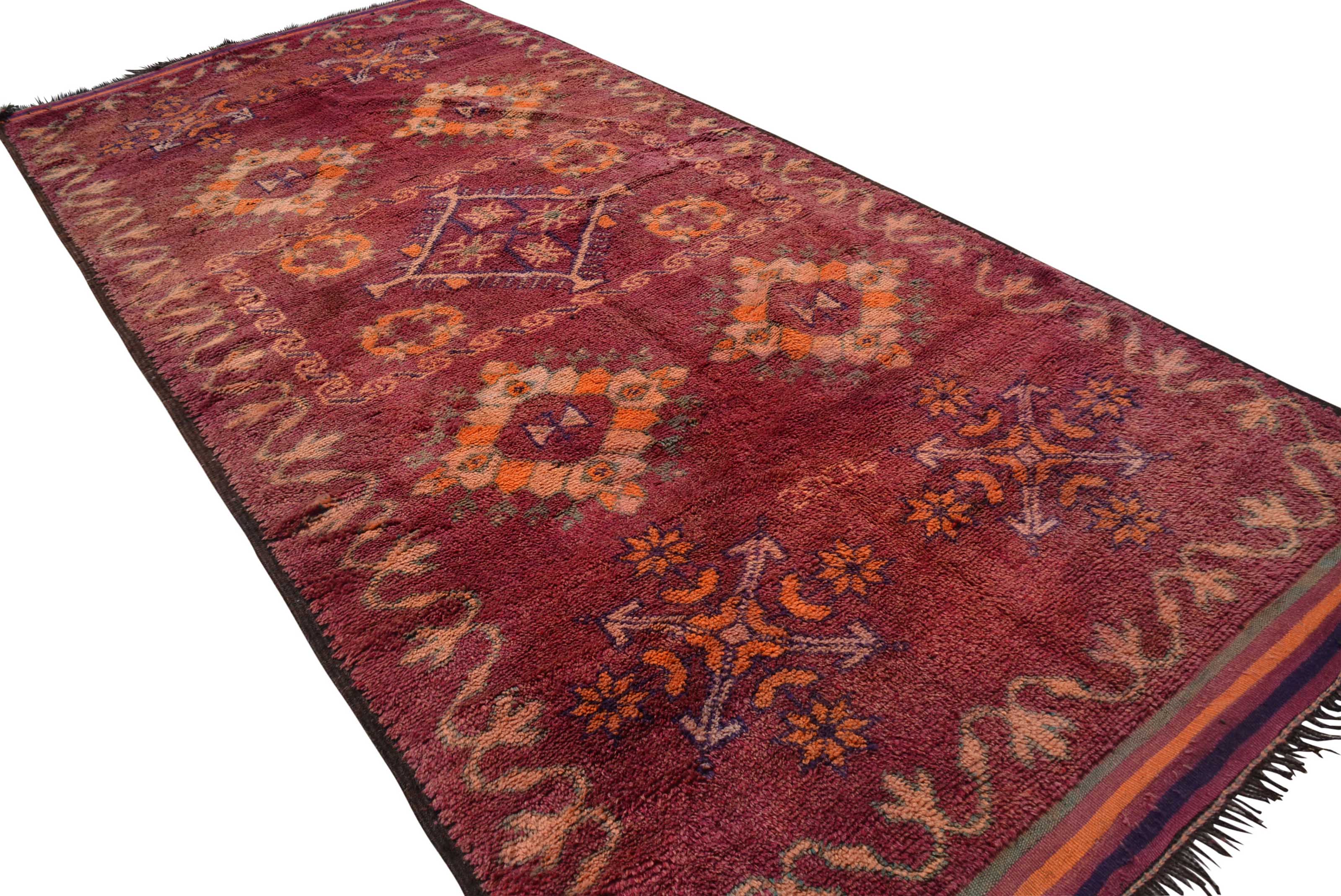 Vintage Berber Moroccan Rug