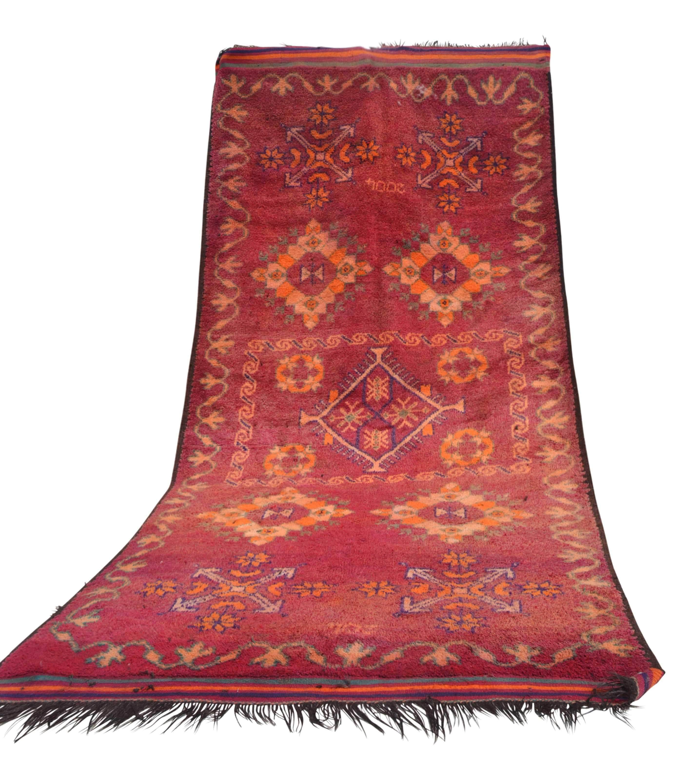 Vintage Berber Moroccan Rug
