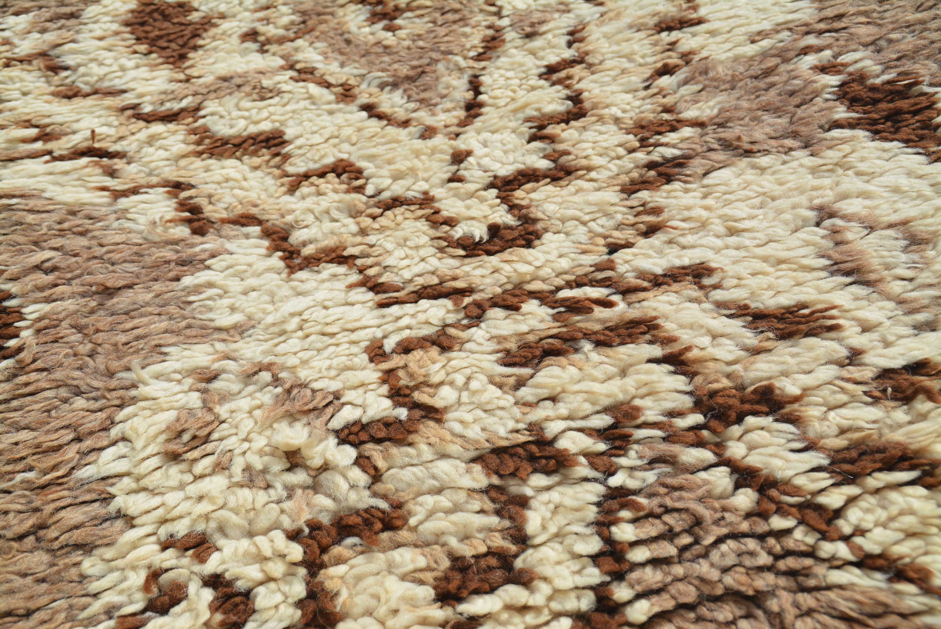 Vintage Distressed Area Rugs - White And Brown Rugs - Illuminate Collective