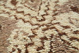Vintage Distressed Area Rugs - White And Brown Rugs - Illuminate Collective