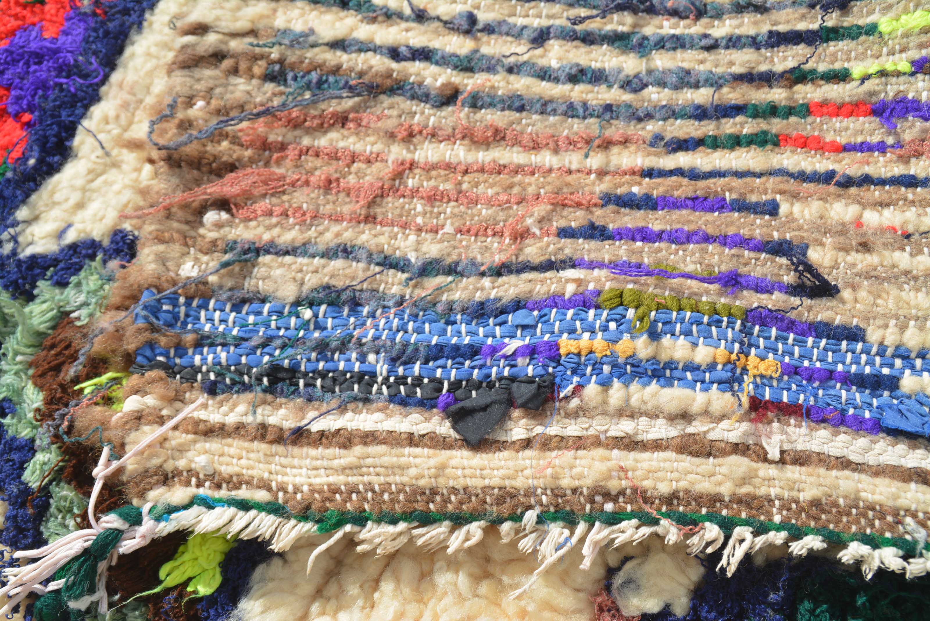 Vintage Farmhouse Rugs | Blue Kitchen Rugs