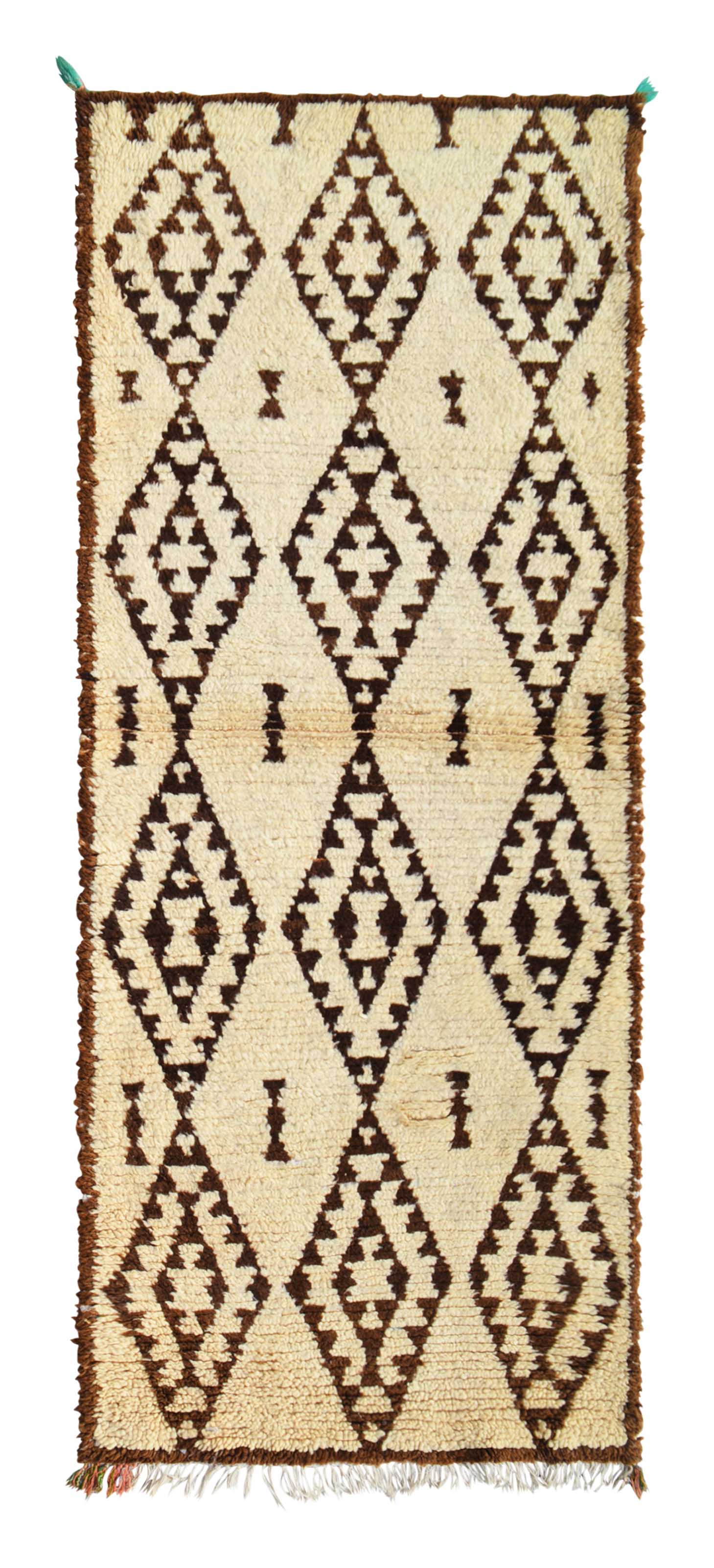 Vintage Floral Area Rugs | Vintage Moroccan Medium Size Rug | Illuminate Collective