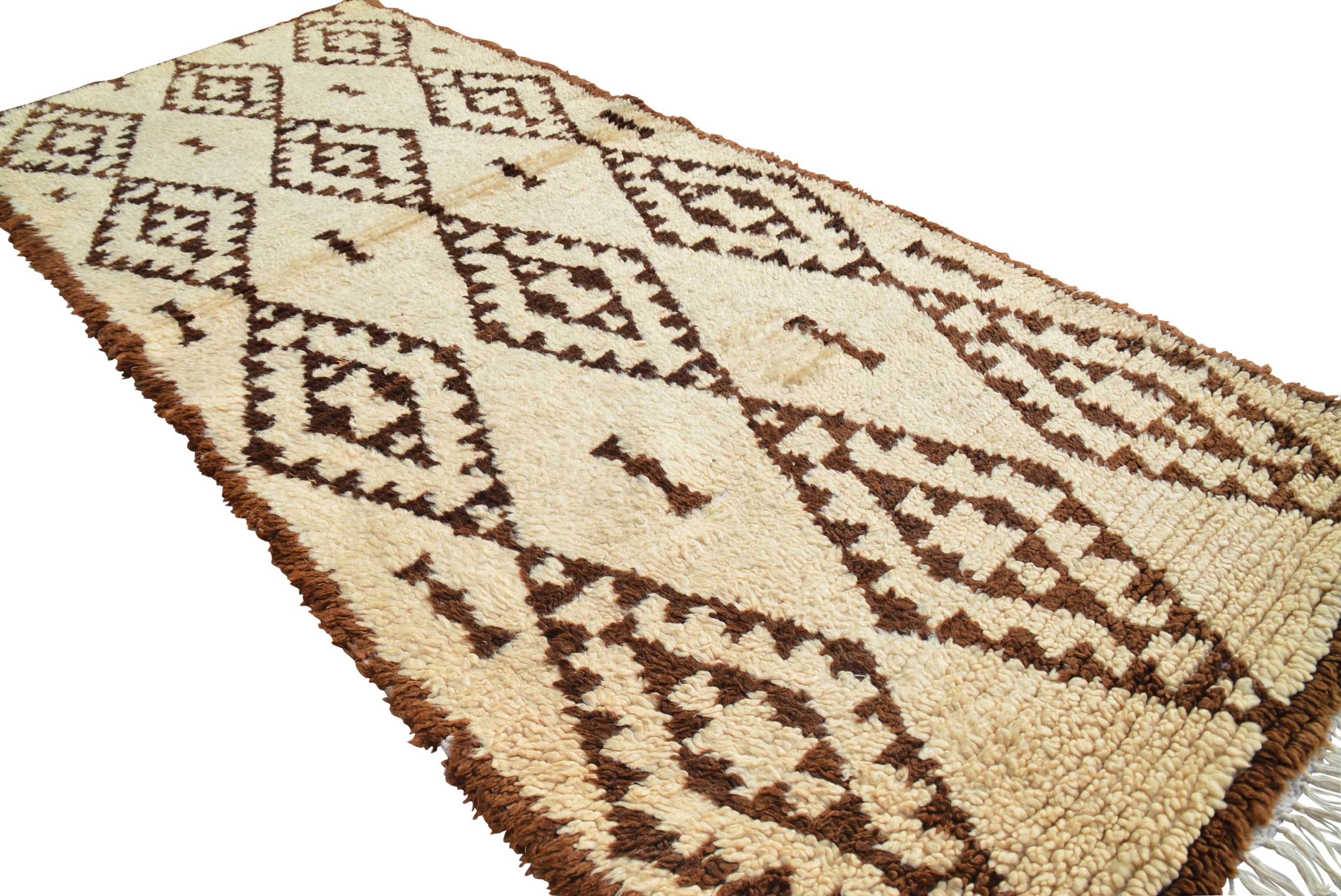 Vintage Floral Area Rugs | Vintage Moroccan Medium Size Rug | Illuminate Collective