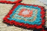 Vintage Hand Knotted Rugs | Vintage Moroccan Rug 