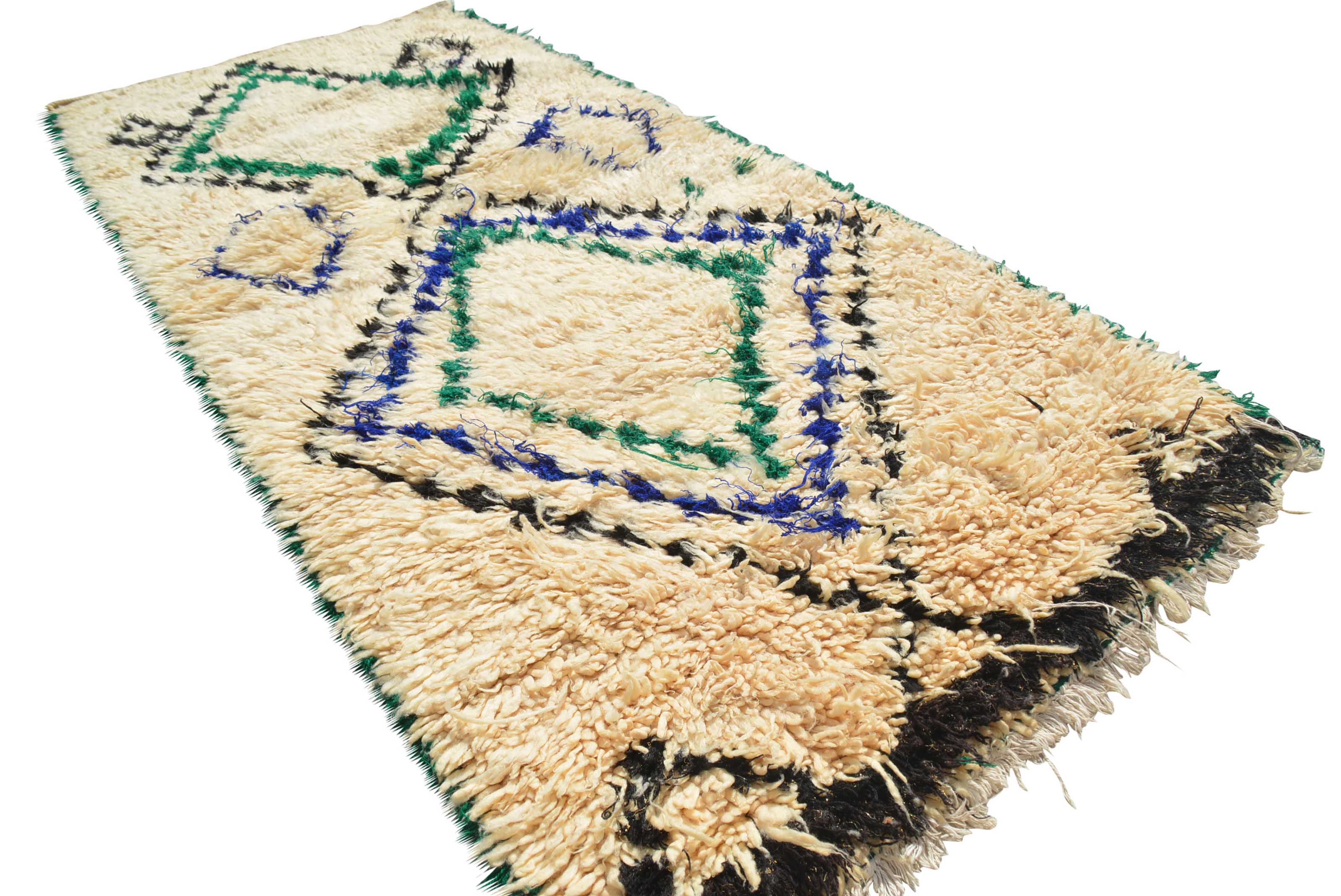 Vintage Looking Rugs | Blue Kitchen Rugs