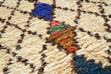 Vintage Moroccan Rug - Baby Blue Rugs For Nursery - Illuminate Collective
