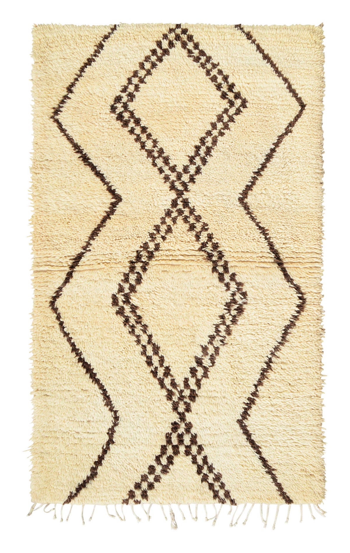 Vintage Moroccan Rug Beni Ourian Rug - Moroccan Rug illuminate collective