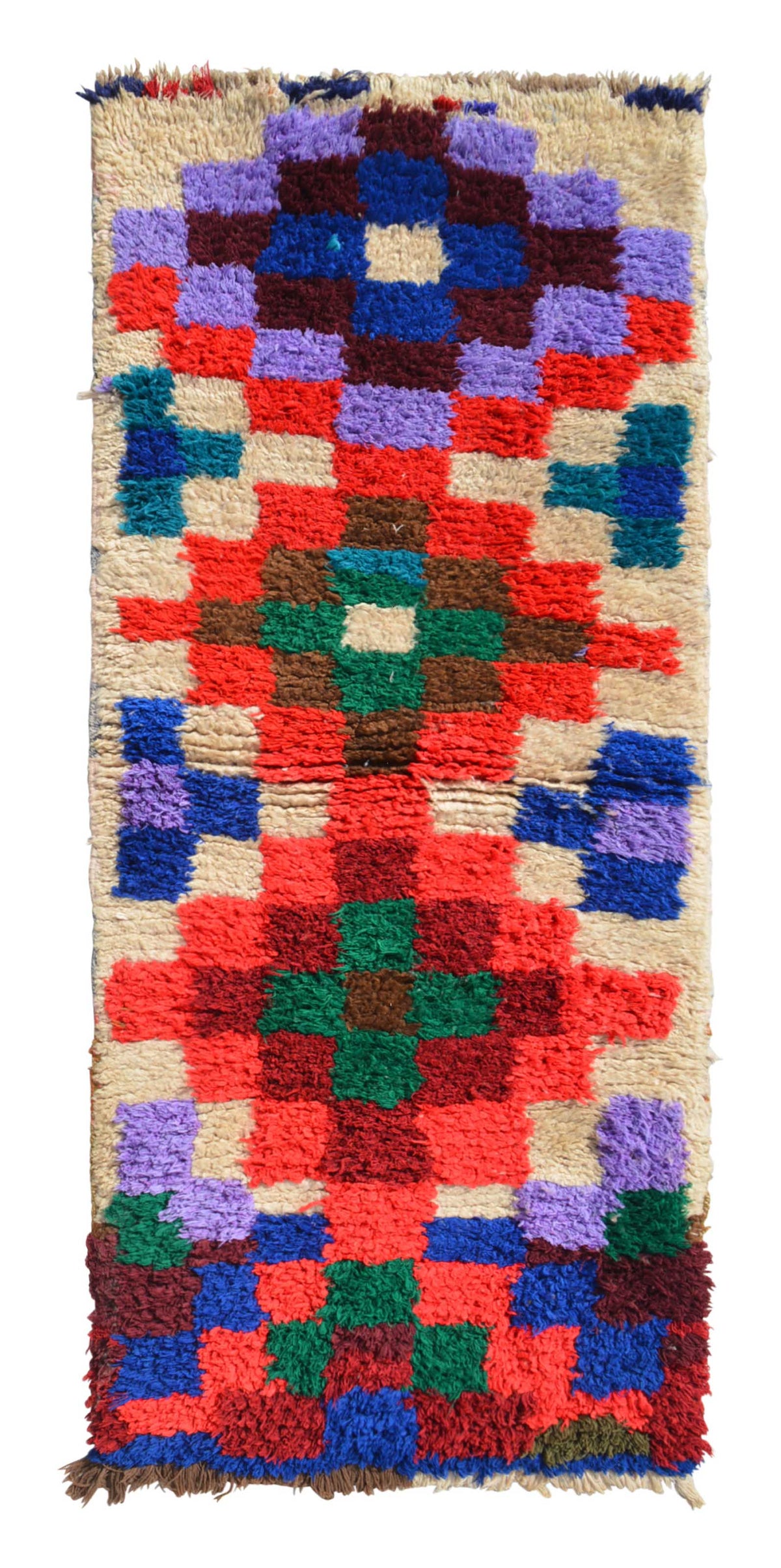 Vintage Moroccan Rug Black And Red Rugs | Blue Vintage Moroccan Rug illuminate collective 