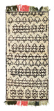 Vintage Moroccan Rug Black And White Rug - Vintage Moroccan Rug - Illuminate Collective Illuminate Collective 
