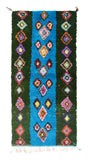 Vintage Moroccan Rug Blue And Brown Area Rugs | Vintage Moroccan Rug | Illuminate Collective illuminate collective