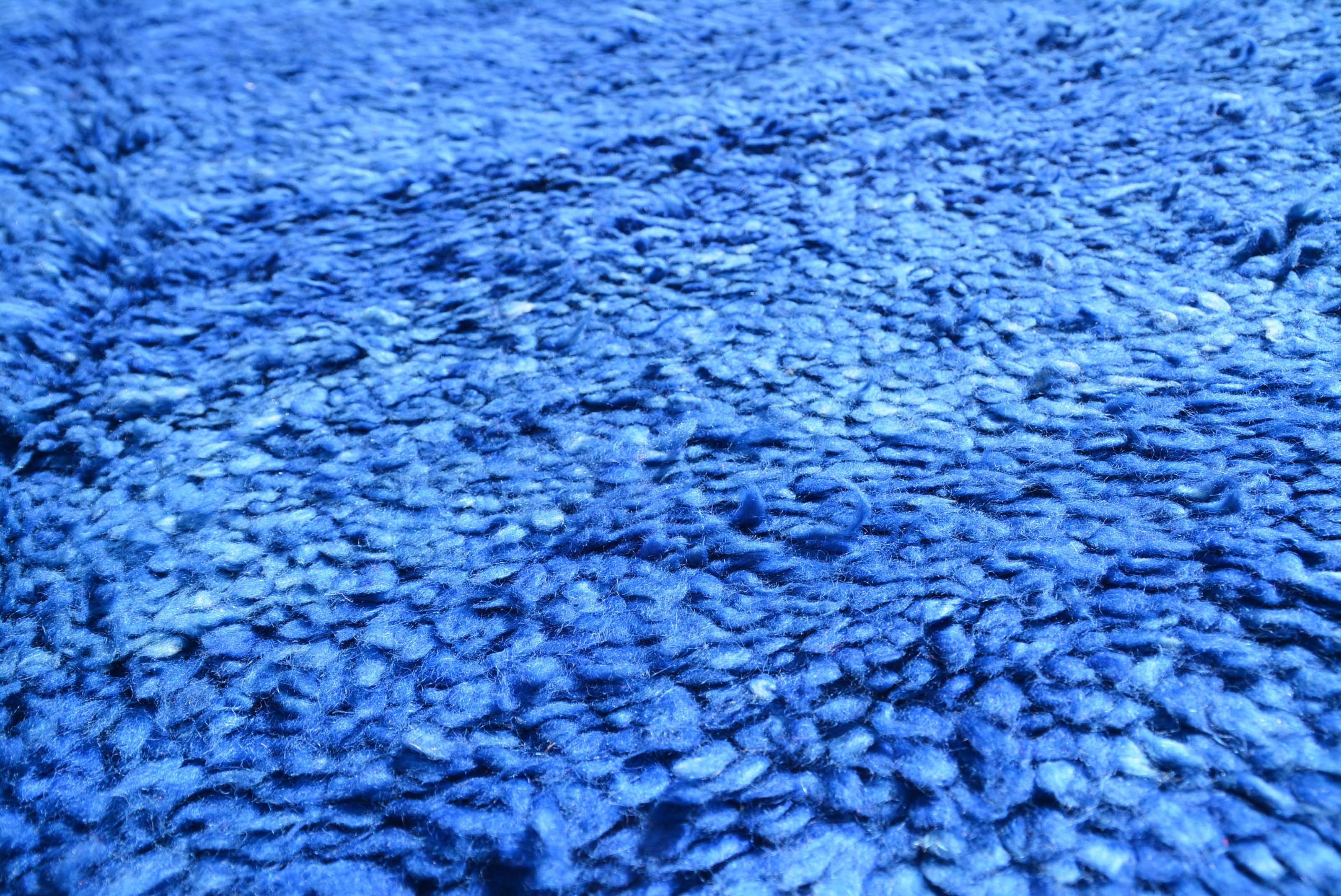 Vintage Moroccan Rug - Blue Vintage Rugs
