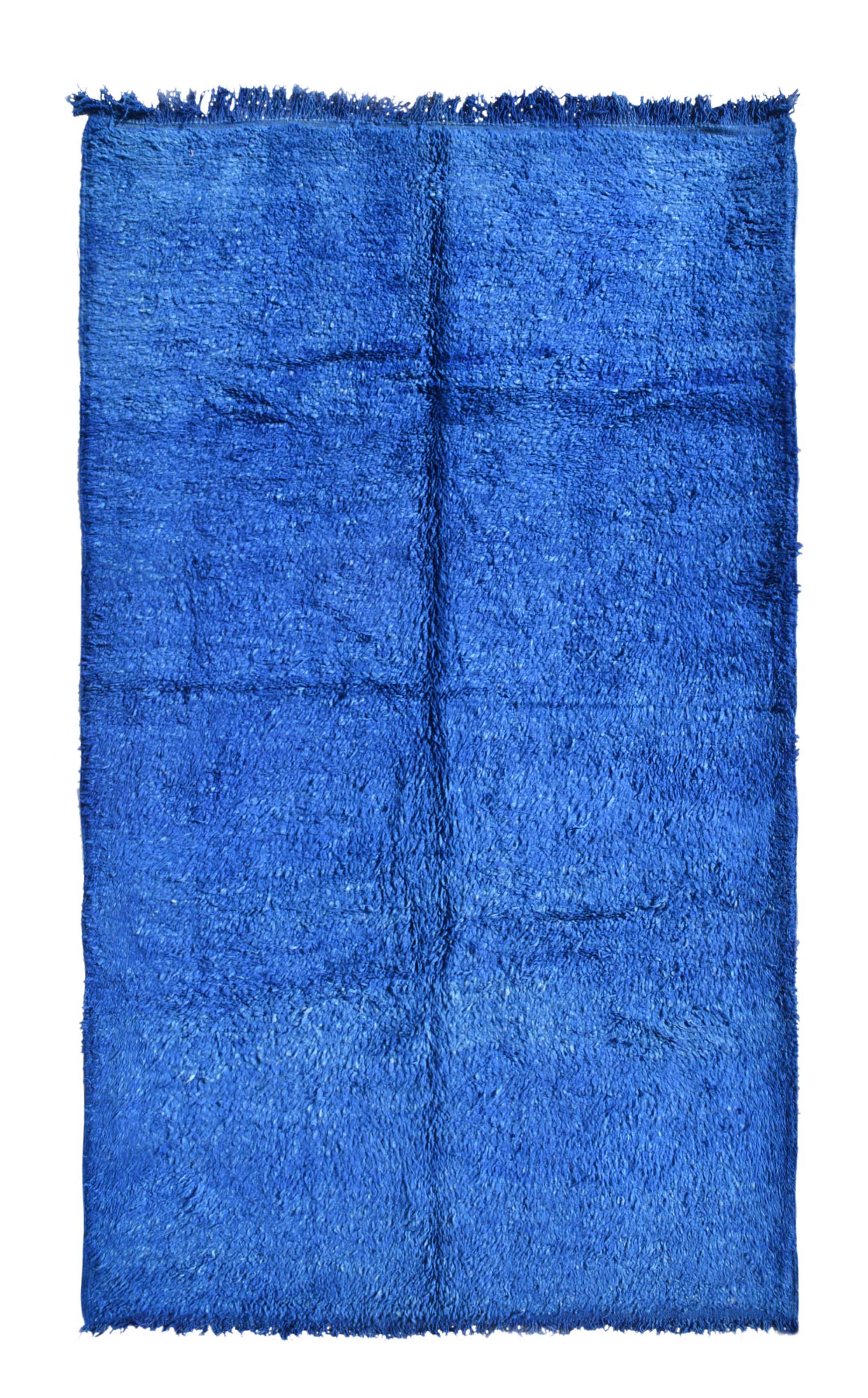 Vintage Moroccan Rug - Blue Vintage Rugs