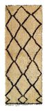 Vintage Moroccan Rug Brown And Black Rugs-Vintage Moroccan Rug Illuminate Collective