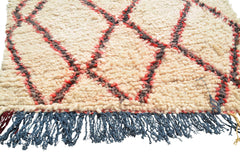 Vintage Moroccan Rug Brown Vintage Rugs | Red Vintage Rug | Moroccan Rug Medium Size | Illuminate Collective illuminate collective 