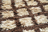 Vintage Moroccan Rug Cobble Stones Rugs - 3'10" x 8'5" - 1.17m x 2.57m - Vintage Moroccan Rug illuminate collective 