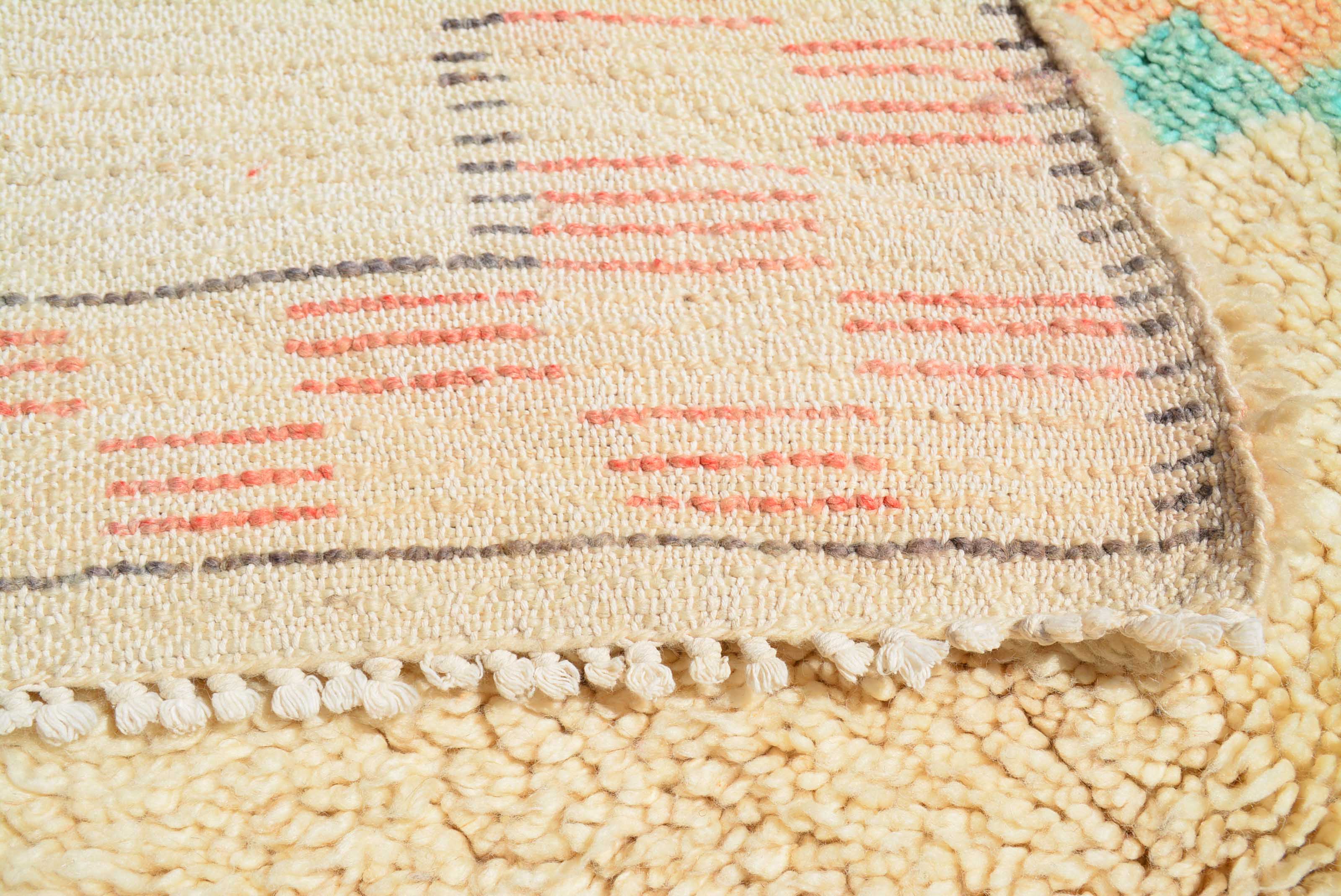 Vintage Moroccan Rug Colorful Vintage Rug | Vintage Moroccan Rug  illuminate collective