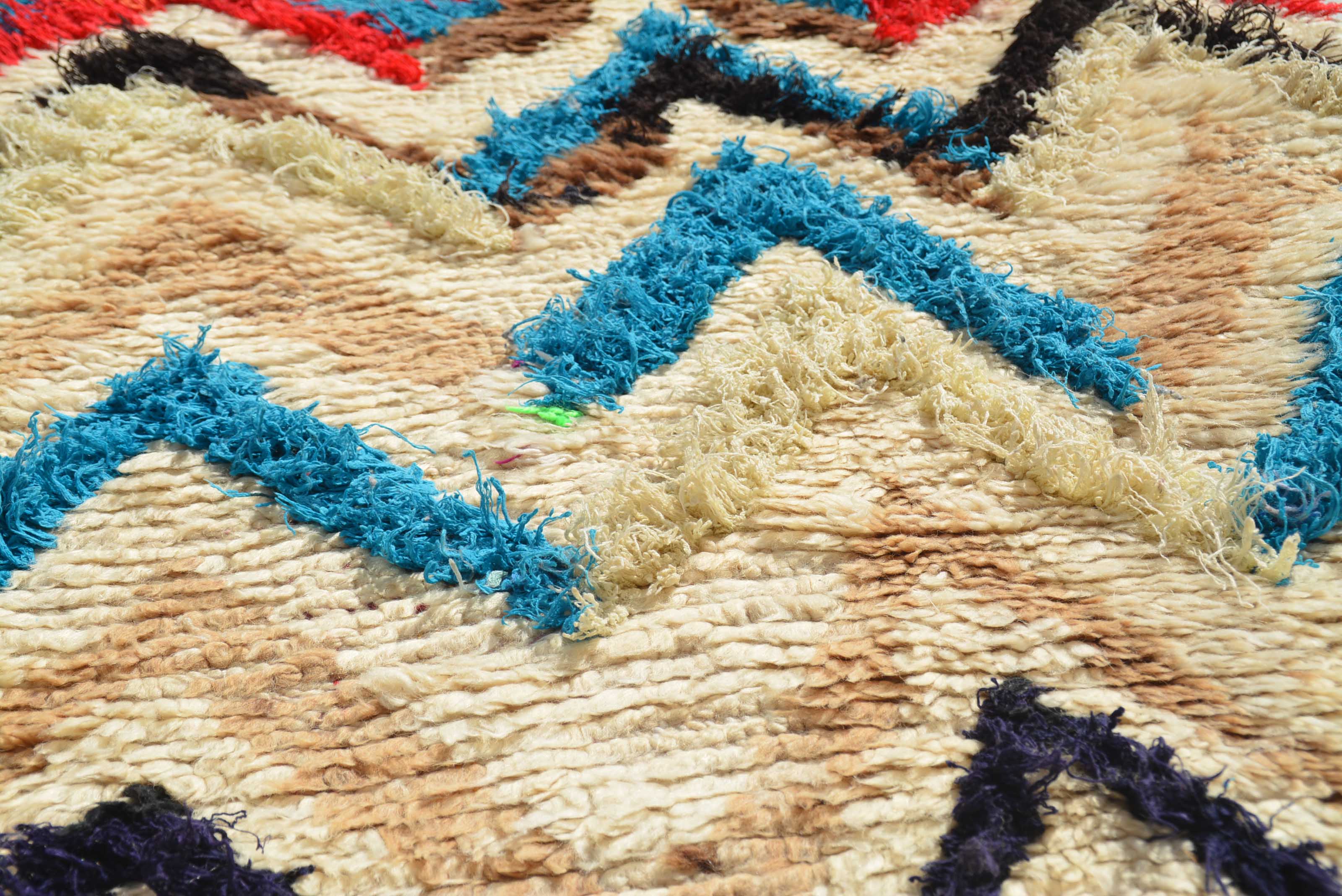 Vintage Moroccan Rug Designer Bathroom Rugs | Vintage Moroccan Medium Size Rug |Berber Rug | Illuminate Collective illuminate collective 