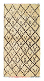 Vintage Moroccan Rug Faded Vintage Rugs - Vintage Farmhouse Rugs - Vintage Rug Illuminate Collective