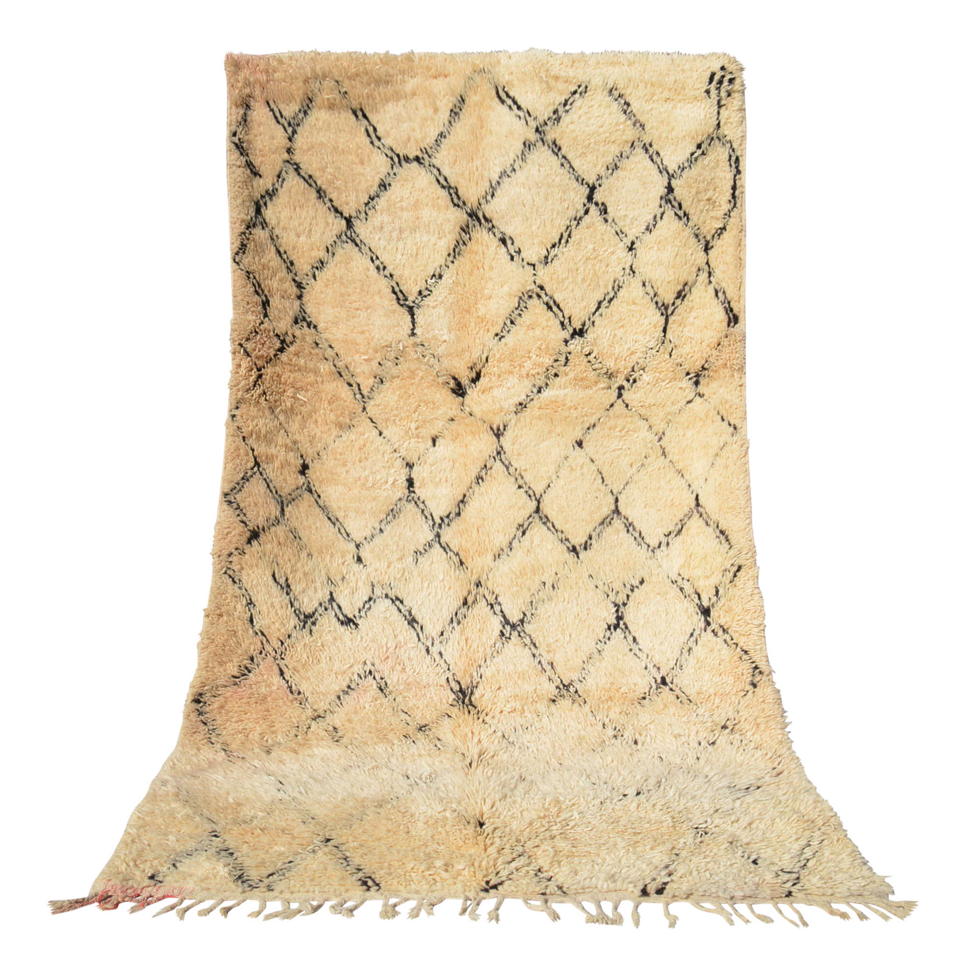 Vintage Moroccan Rug Faded Vintage Rugs - Vintage Moroccan Rug  illuminate collective