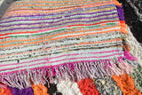 Vintage Moroccan Rug Flat-Out Fabulous Vintage Flat Stripe Rug - Add a touch of retro style to your home illuminate collective