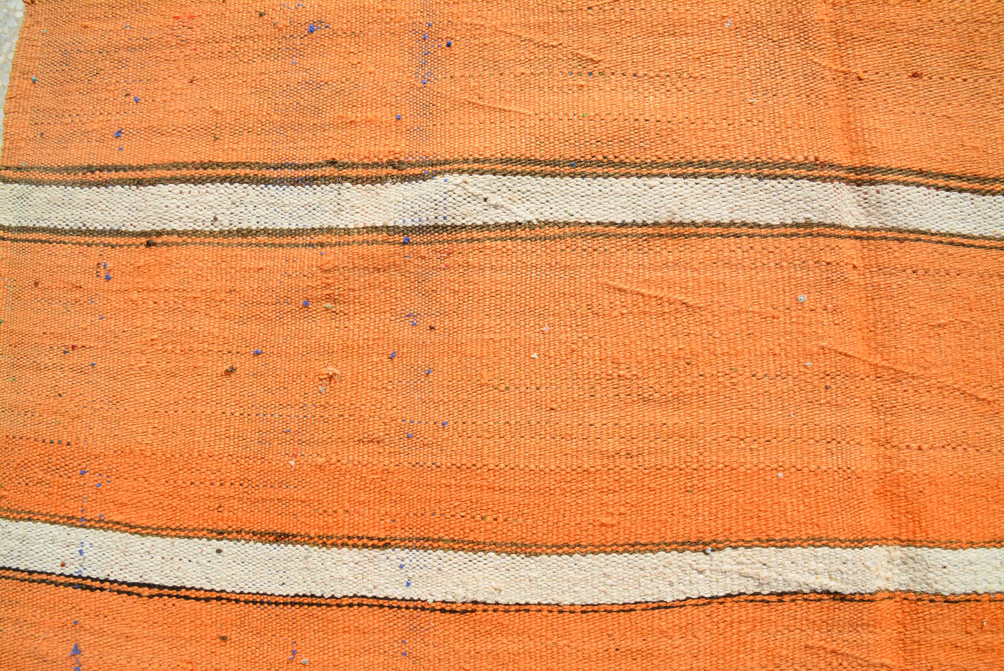 Vintage Moroccan Rug Flatweave Finesse Vintage Flatweave Rug - Add a touch of elegance to your home illuminate collective