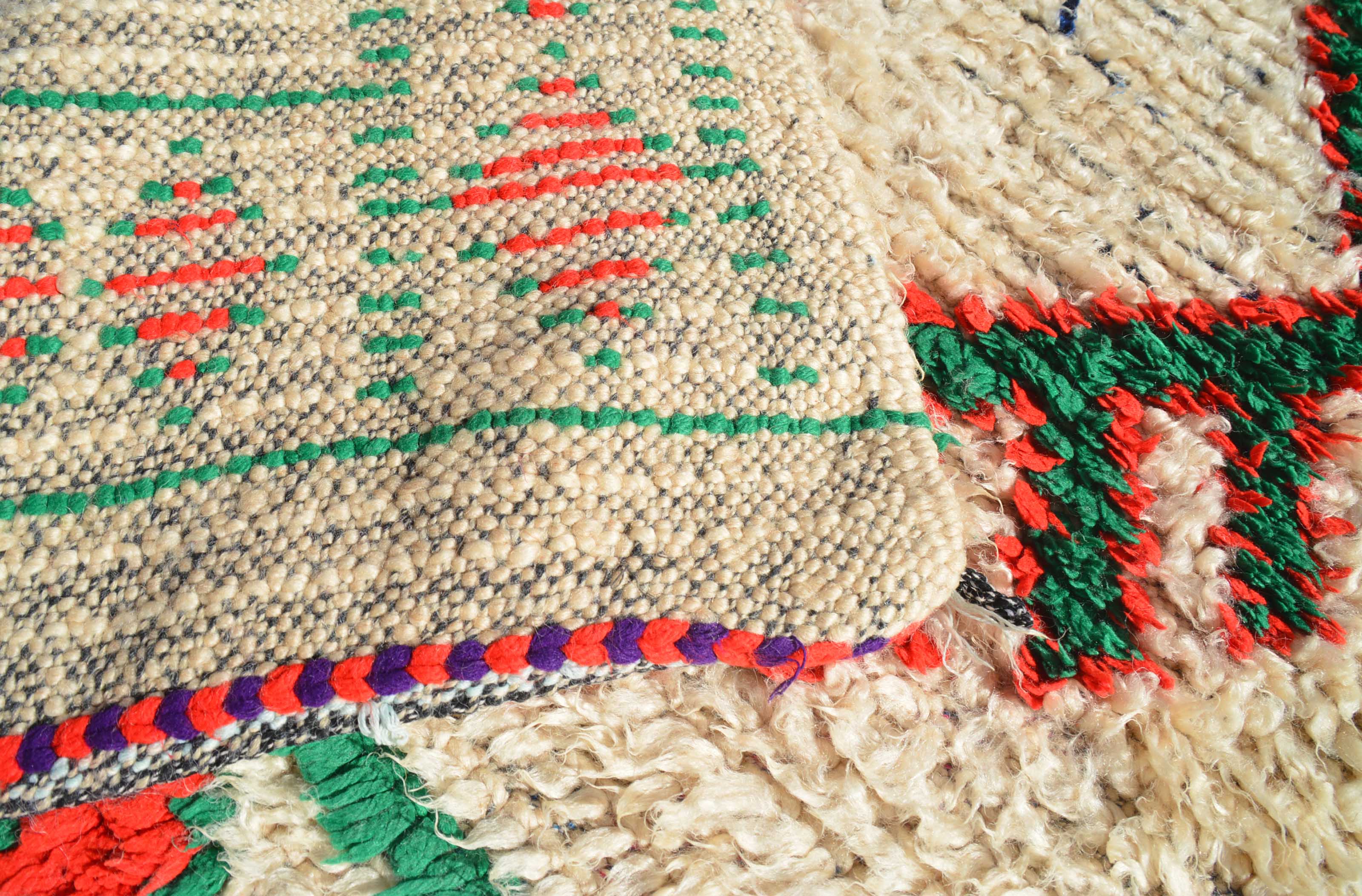 Vintage Moroccan Rug - Hand Knotted Rugs - Illuminate Collective