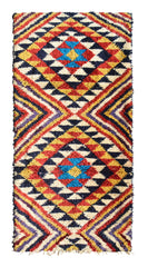Vintage Moroccan Rug Hand Knotted Rugs | Vintage Retro Rugs Illuminate Collective 