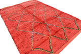 Vintage Moroccan Rug  Handmade Rug - Vintage Rugs Cheap illuminate collective