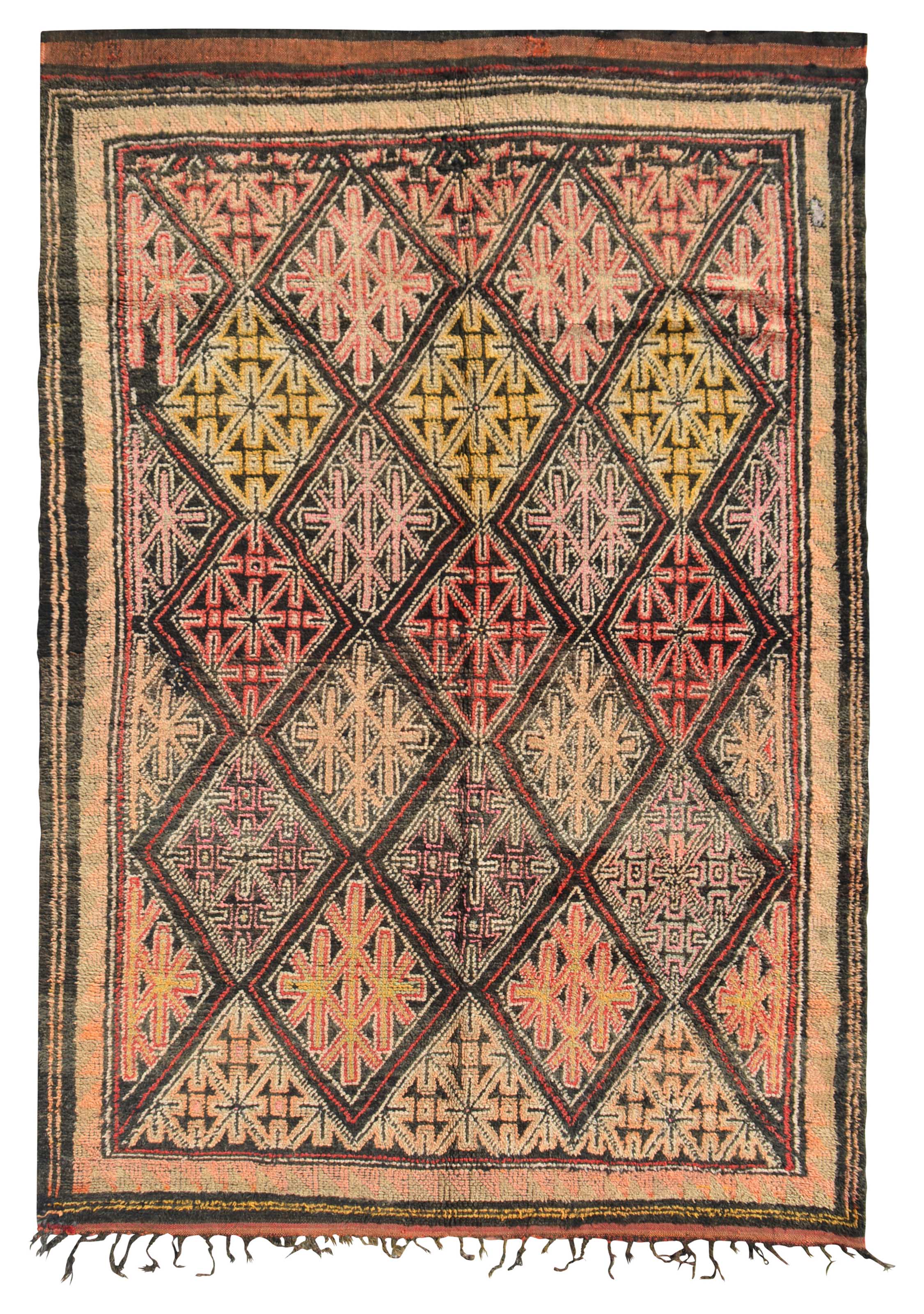 Vintage Moroccan Rug Handmade Rugs | Vintage Area Rugs illuminate collective 