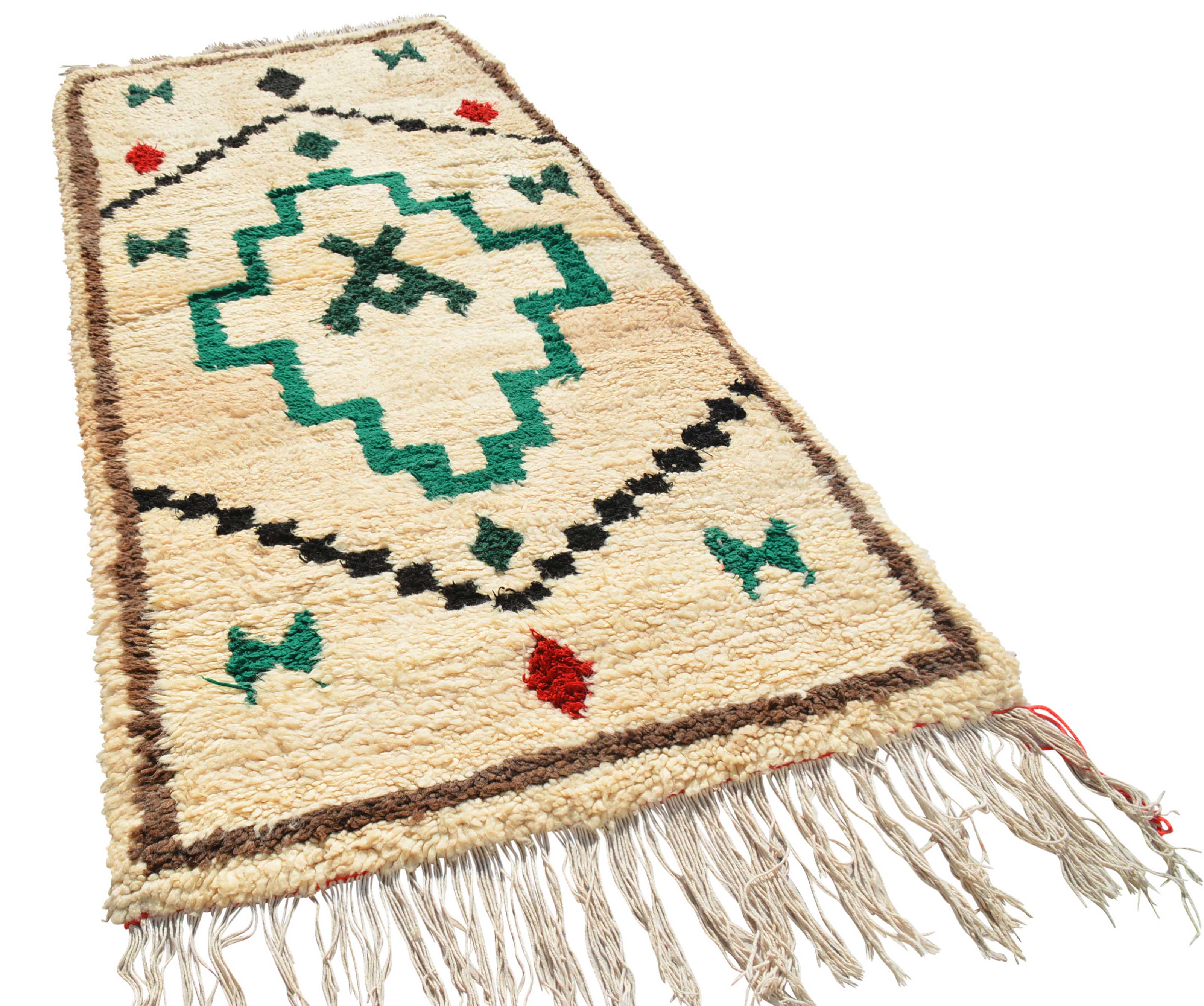 Vintage Moroccan Rug Handmade Rugs | Vintage Shag Rug illuminate collective 