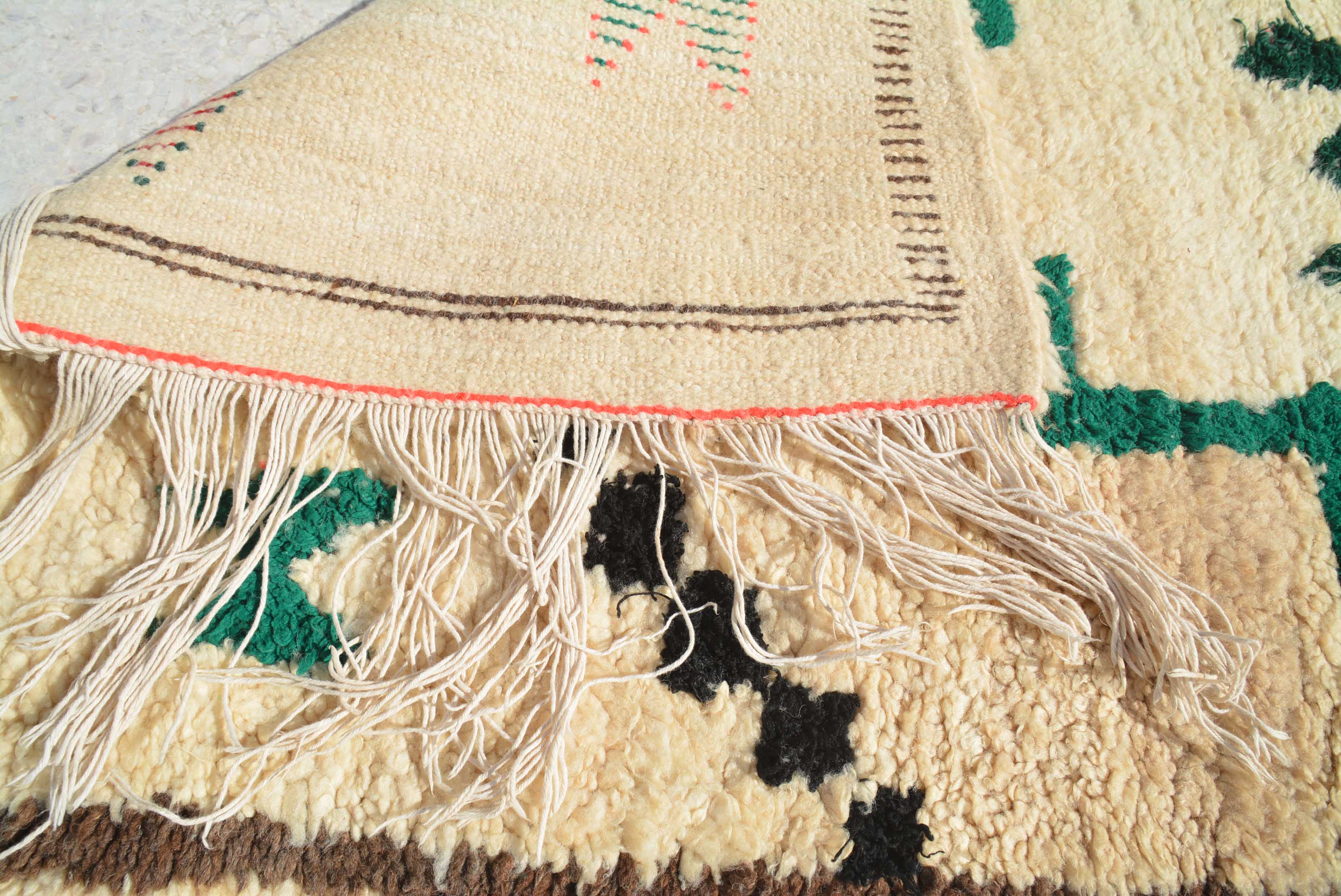 Vintage Moroccan Rug Handmade Rugs | Vintage Shag Rug illuminate collective 
