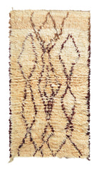 Vintage Moroccan Rug Handmade Vintage Rug - Hand Made Rugs - Illuminate Collective illuminate collective 