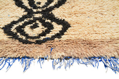 Vintage Moroccan Rug Luxury Rugs For Living Room | Brown And Black Rugs Illuminate Collective