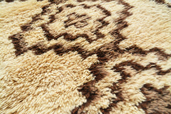 Vintage Moroccan Rug Luxury Rugs for Living Room | Vintage Braided Rugs Moroccan Rug Small Size | Illuminate Collective illuminate collective